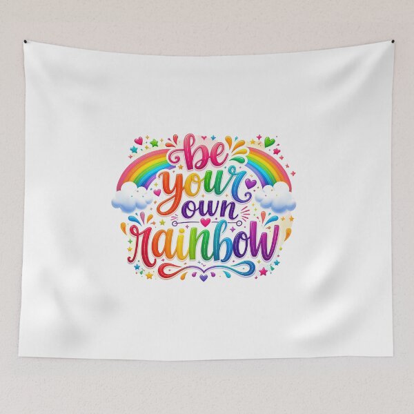 Item preview, Be Your Own Rainbow designed and sold by NotSoSubtleRosiePeas.