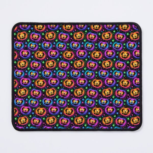Item preview, Neon Halloween Pumpkin Pattern designed and sold by Derek Gillette.
