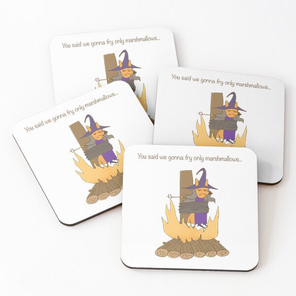 Item preview, Medieval Fox Burning Witch designed and sold by TeamDzShirt.