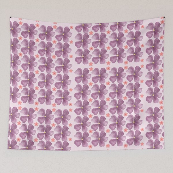 Item preview, Lavender Bloom Garden Floral Pattern - Purple Flower Design for Phone Cases, Stickers, Bags, Backpacks, Hats, and Home Decor designed and sold by ArtwithRabbit.