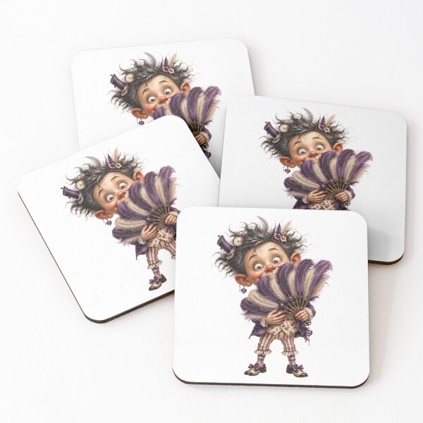 Item preview, Funny Creature Boy with Fan designed and sold by NBazilenco.