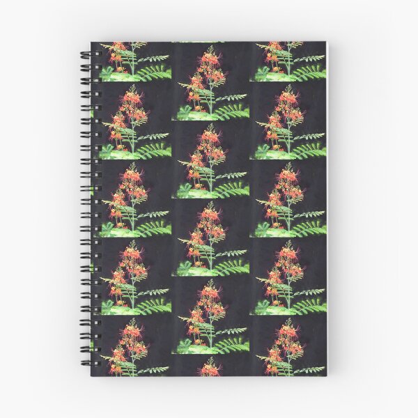 Item preview,  Red and Orange Caesalpinia Blossoms  designed and sold by RichFrancoCars.