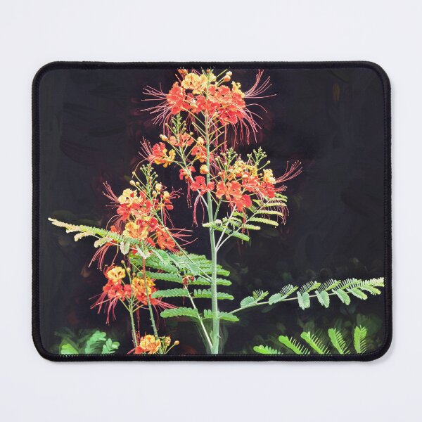 Item preview, Red and Orange Caesalpinia Blossoms designed and sold by RichFrancoCars.