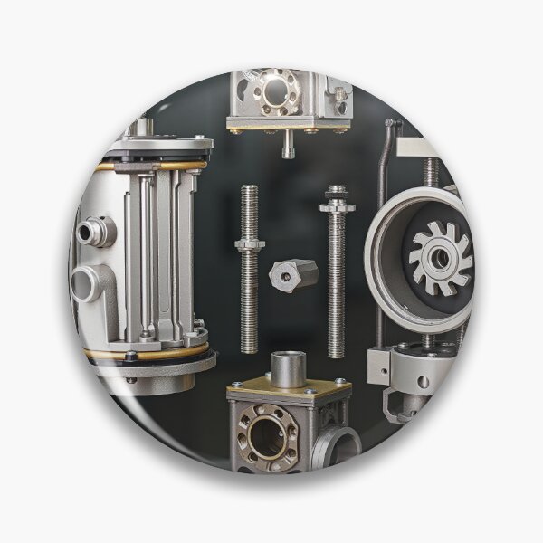Item preview, Mechanical Steampunk Engine Parts Disassembled Art designed and sold by profustock.