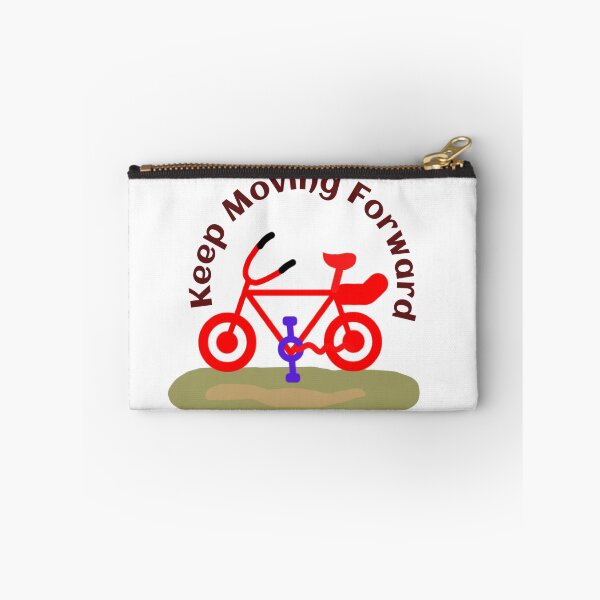 Item preview, Keep Moving Forward Cute Bicycle Art Minimalist Red Bike designed and sold by AWADHESH  CHAURASIA.