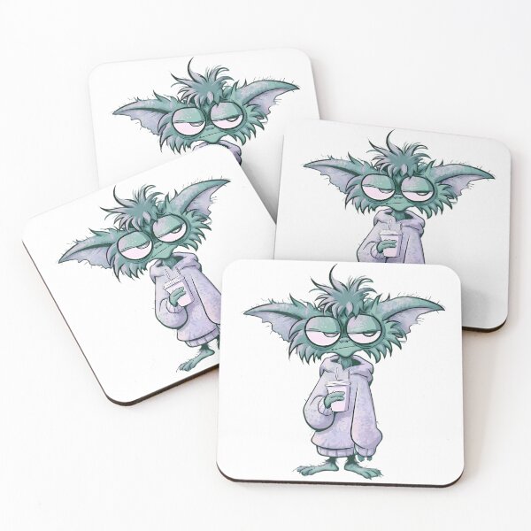 Item preview, Exhausted Cartoon Gremlin  designed and sold by Retro Whimsy.