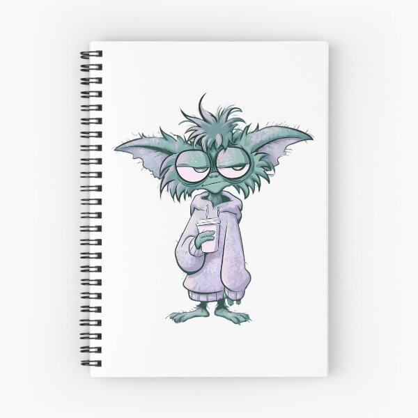 Item preview, Exhausted Cartoon Gremlin  designed and sold by Retro Whimsy.