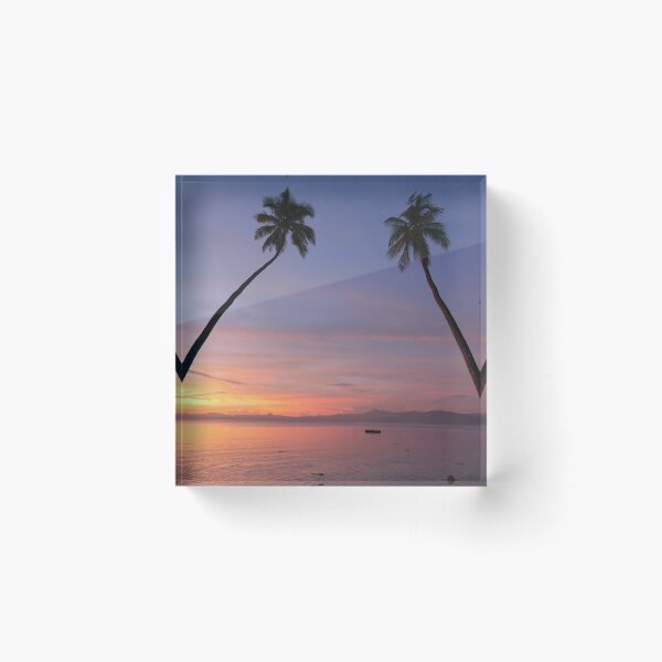 Item preview, Sunset in Fiji designed and sold by SACRED NATURE DESIGNS.