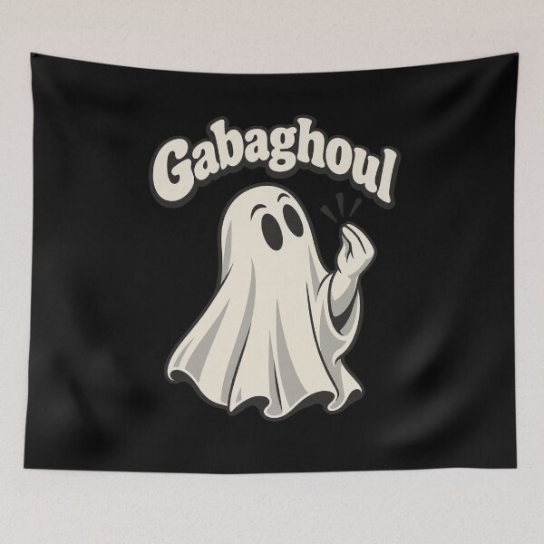 Item preview, Gabaghoul Ghost Funny Italian Halloween Ghoul Spooky Meme designed and sold by Whirx.