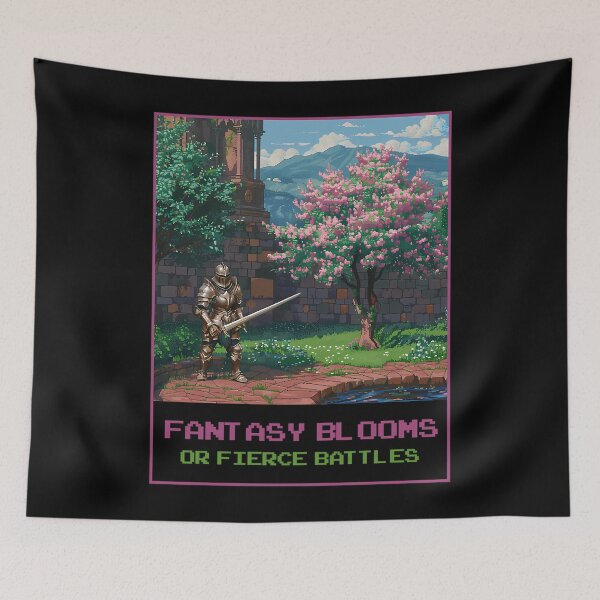 Item preview, Fantasy Blooms Or Fierce Battles designed and sold by TeamDzShirt.