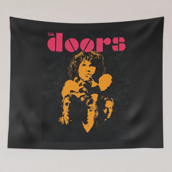 Item preview, The Doors Original Custom Vintage Music Band Tee Unique Poster Wall Art designed and sold by Cool Robot Bro..