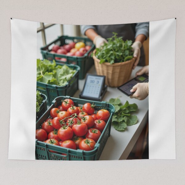 Item preview, Fresh Organic Market Harvest Produce Crates designed and sold by profustock.
