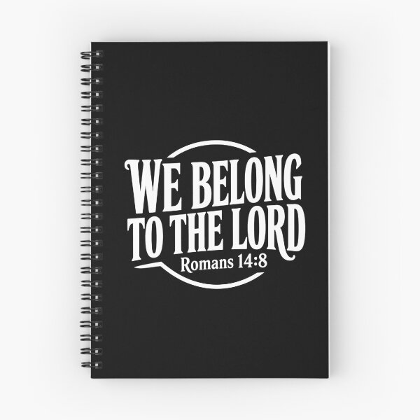 Item preview, Romans 14:8 We Belong To The Lord designed and sold by plushism.