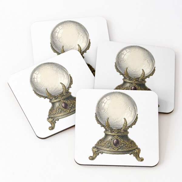 Item preview, Vintage Gothic Crystal Ball designed and sold by Impossible Archive.
