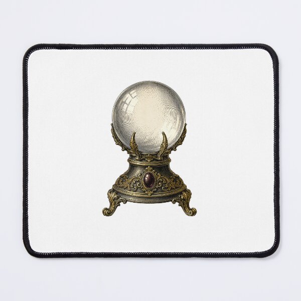 Item preview, Vintage Gothic Crystal Ball designed and sold by Impossible Archive.