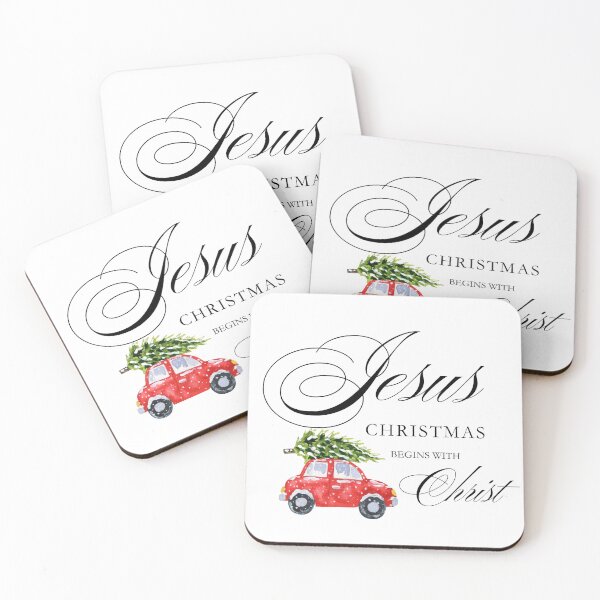 Item preview, Jesus — Christmas Begins with Christ | Christian Christmas Design designed and sold by Our Bible Journey.