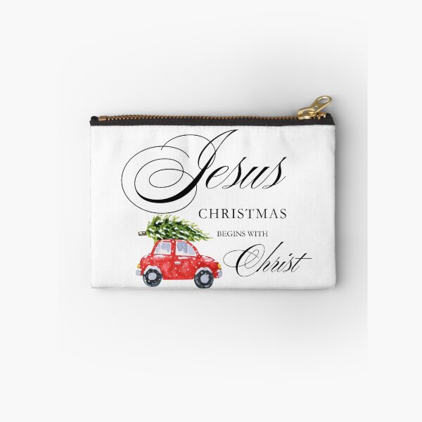 Item preview, Jesus — Christmas Begins with Christ | Christian Christmas Design designed and sold by Our Bible Journey.