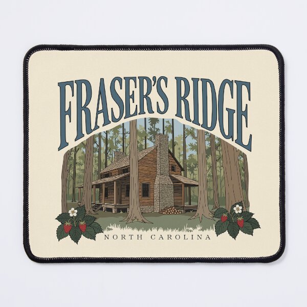 Item preview, Fraser's Ridge - Retro Style Travel Logo - Destination Logo Design - Fictional Place designed and sold by Chalene Warner.