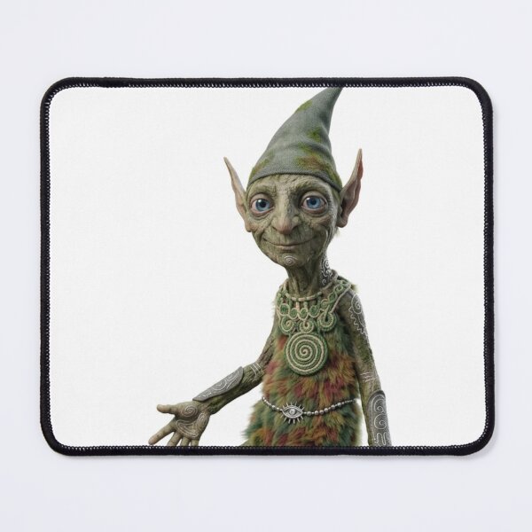 Item preview, Garden Goblin a cute Fey folk friend illustration designed and sold by Vintage Designs +.