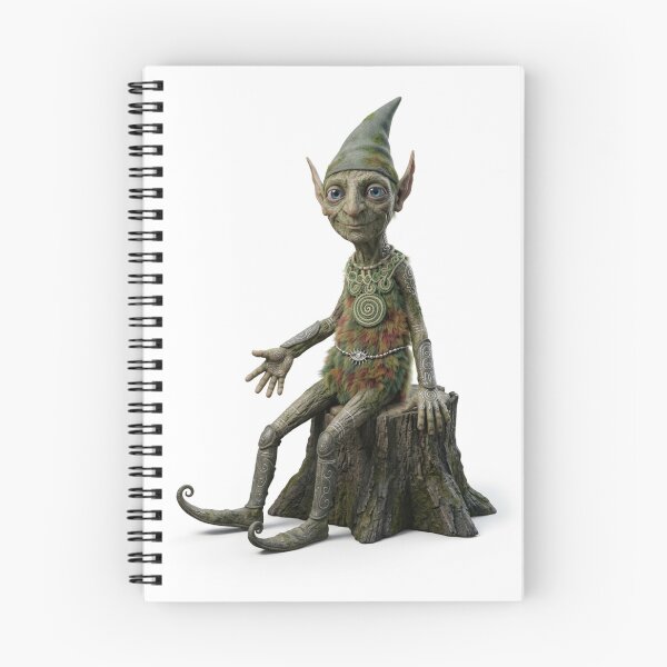 Item preview, Garden Goblin a cute Fey folk friend illustration designed and sold by Vintage Designs +.