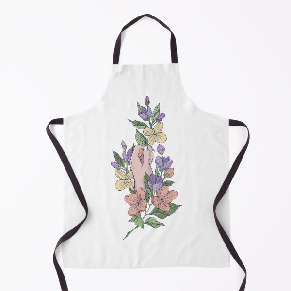 Item preview, Handle Flowers Pastel Floral Hand designed and sold by Skidipap-art.