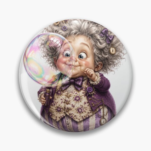 Item preview, Funny Creature Boy blows a soap bubble designed and sold by NBazilenco.