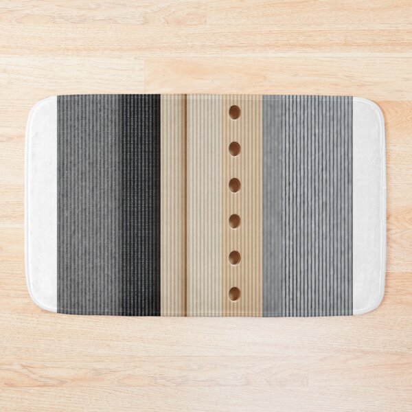 Item preview, Minimalist Wooden Slat and Fabric Panel Texture Art designed and sold by profustock.