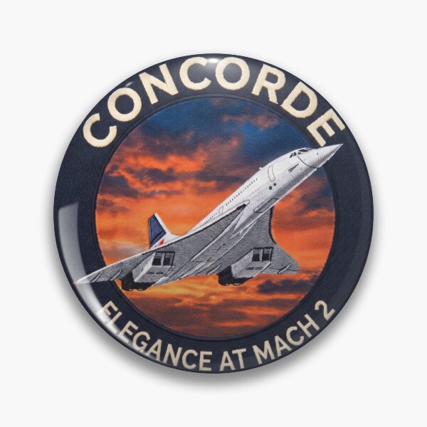 Item preview, Concorde Supersonic Elegance Aviation Art designed and sold by ArtDreams92.