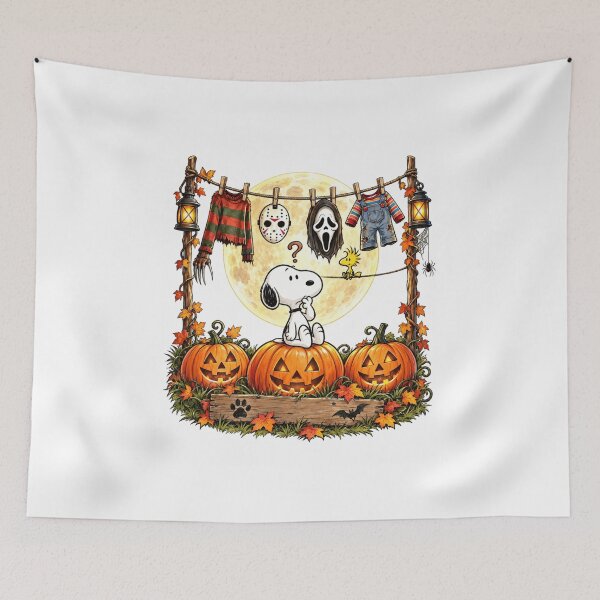 Item preview, Halloween Beagle Dog Retro Horror Cozy Halloween Gift designed and sold by Thread&Fable.