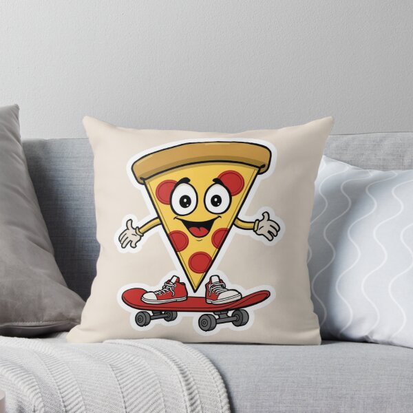 Item preview, Skating Pepperoni Slice designed and sold by Stylestickers55.