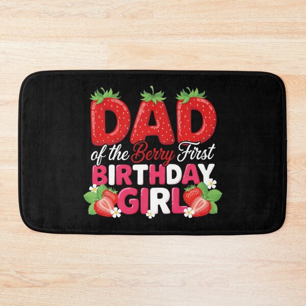 Item preview, Dad Of The Berry First Birthday Girl Strawberry Lover designed and sold by Dabbing Turtle Designs.