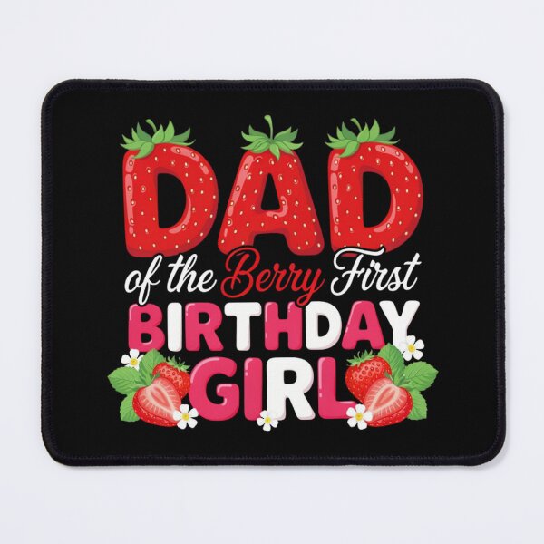 Item preview, Dad Of The Berry First Birthday Girl Strawberry Lover designed and sold by Dabbing Turtle Designs.