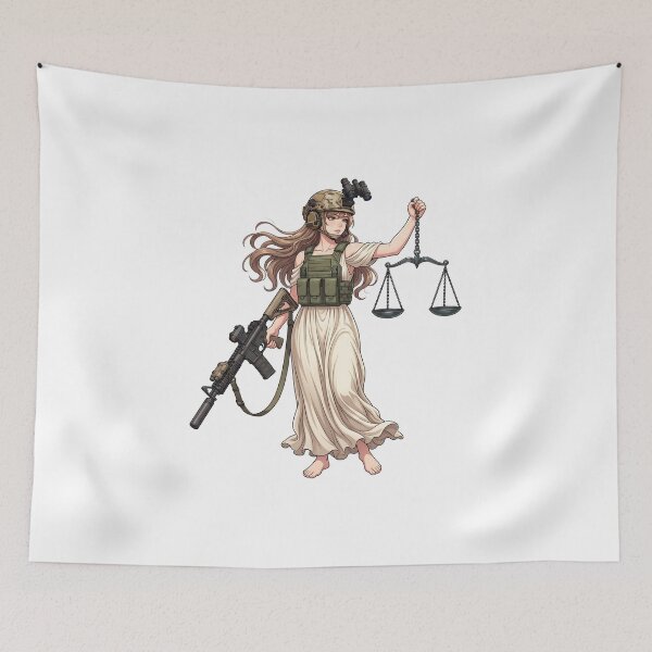 Item preview, Lady Of Justice designed and sold by RAWLIFEGRAPHIC.