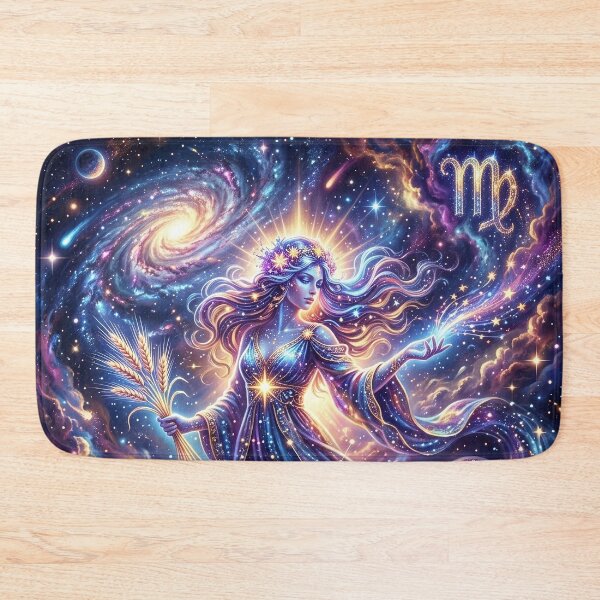 Item preview, Virgo Zodiac Sign - Astrological Art designed and sold by Lucid Dream Pixel.