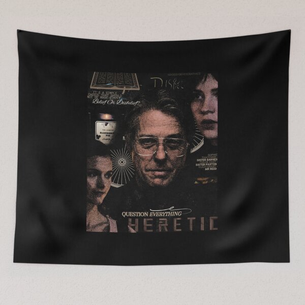 Item preview, Heretic Horror Movie Poster designed and sold by Janycabresok.