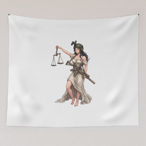 Item preview, Lady Of Justice designed and sold by RAWLIFEGRAPHIC.