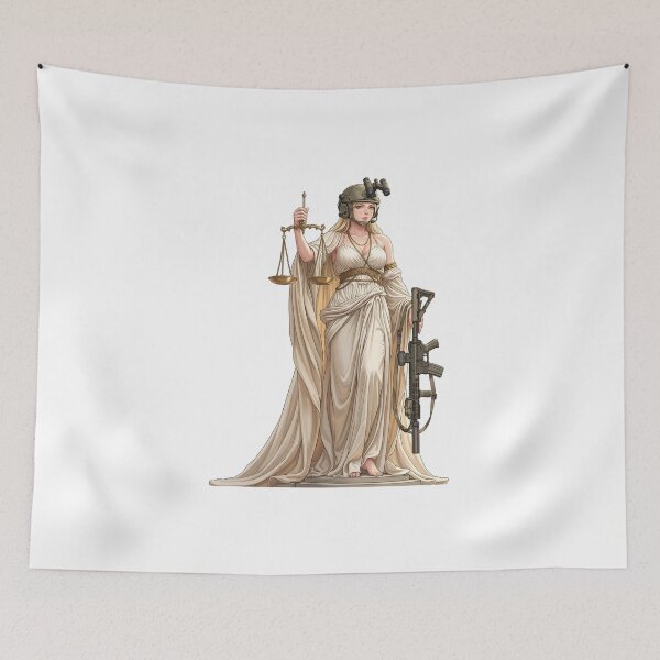 Item preview, Lady Of Justice designed and sold by RAWLIFEGRAPHIC.