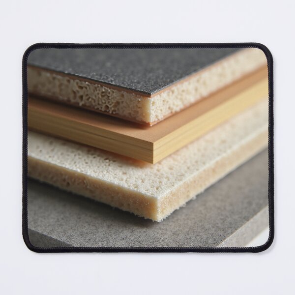 Item preview, Stacked Construction Material Layers Abstract Art designed and sold by profustock.