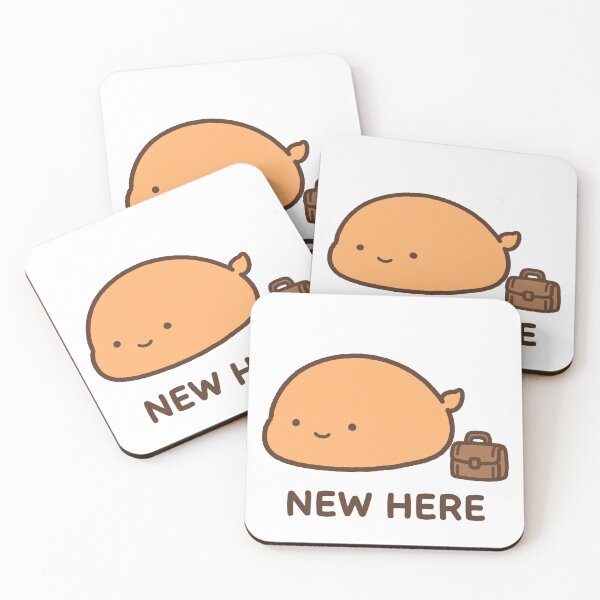 Item preview, Cute Chibi Newt Briefcase New Here First Day Work School Sticker designed and sold by xiaoxiaochibi.