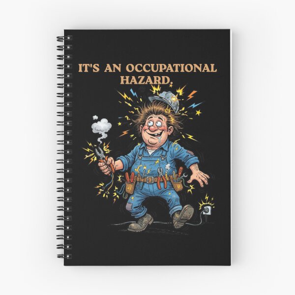 Item preview, Electrician: Shocking Occupational Hazard designed and sold by BikTee.