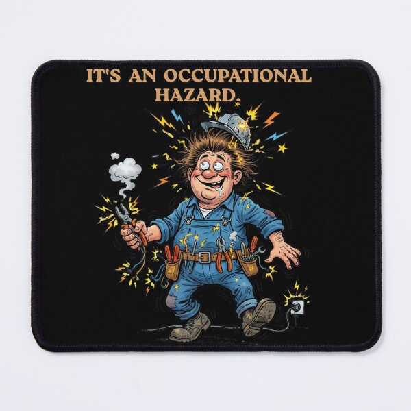 Item preview, Electrician: Shocking Occupational Hazard designed and sold by BikTee.