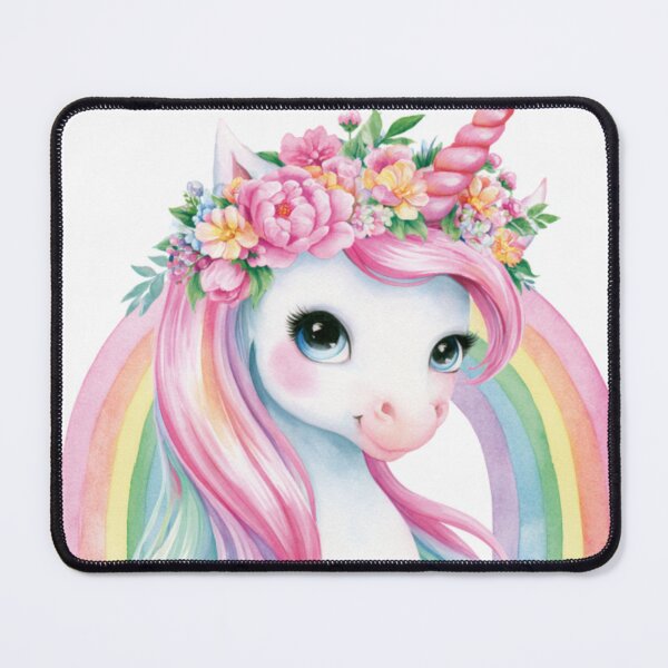 Item preview, Cute, adorable colorful unicorn designed and sold by dcrc.