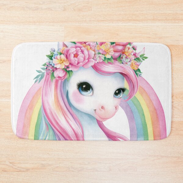 Item preview, Cute, adorable colorful unicorn designed and sold by dcrc.