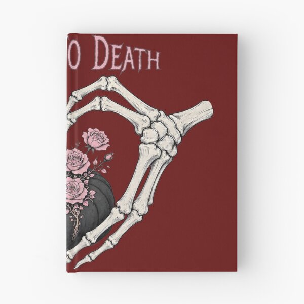 Item preview, Skeleton Hands Heart Pumpkin Pink Roses Pastel Goth Halloween designed and sold by CraftyValley.