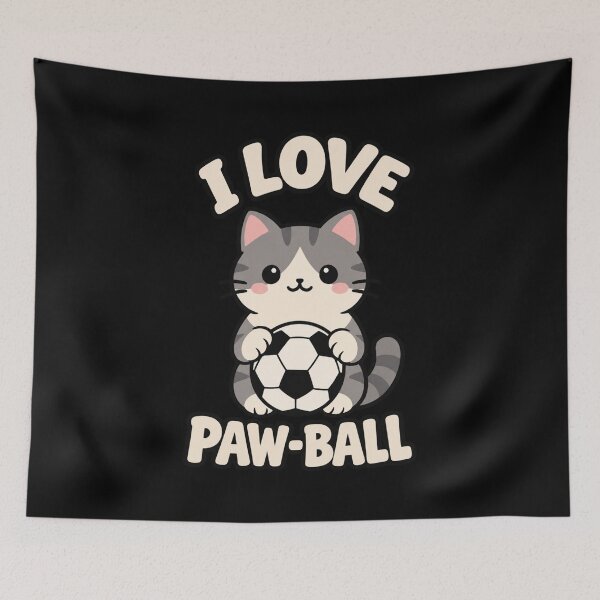 Item preview, I love Paw-ball designed and sold by Konvero.
