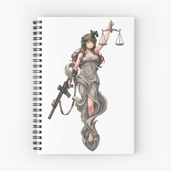 Item preview, Lady Of Justice designed and sold by RAWLIFEGRAPHIC.