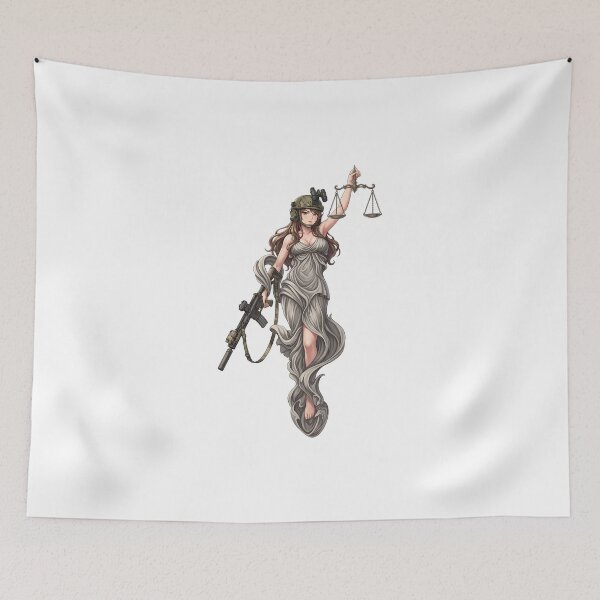 Item preview, Lady Of Justice designed and sold by RAWLIFEGRAPHIC.