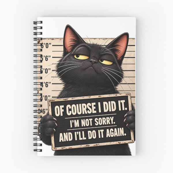 Item preview, Of Course I Did It – Funny Smug Cat Design designed and sold by Refinedpaws.