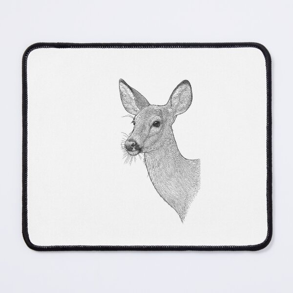 Item preview, Deer Sketch Drawing designed and sold by sjayontop.
