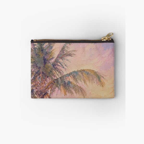 Item preview, Pastel Palm Sunset – Impressionist Tropical Dreamscape designed and sold by Paper&Palette.